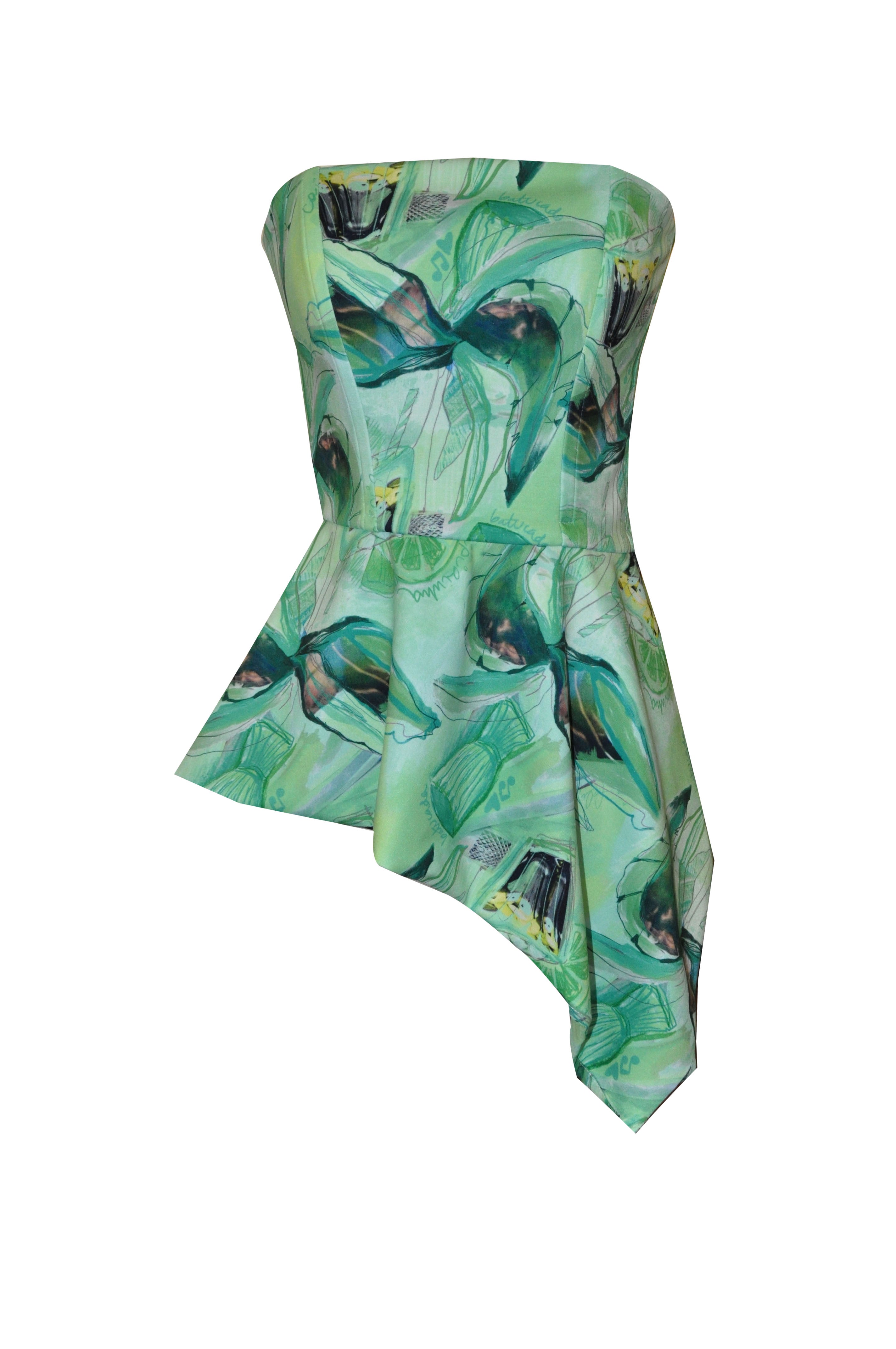 Carioca Strapless Top - Caipirinha