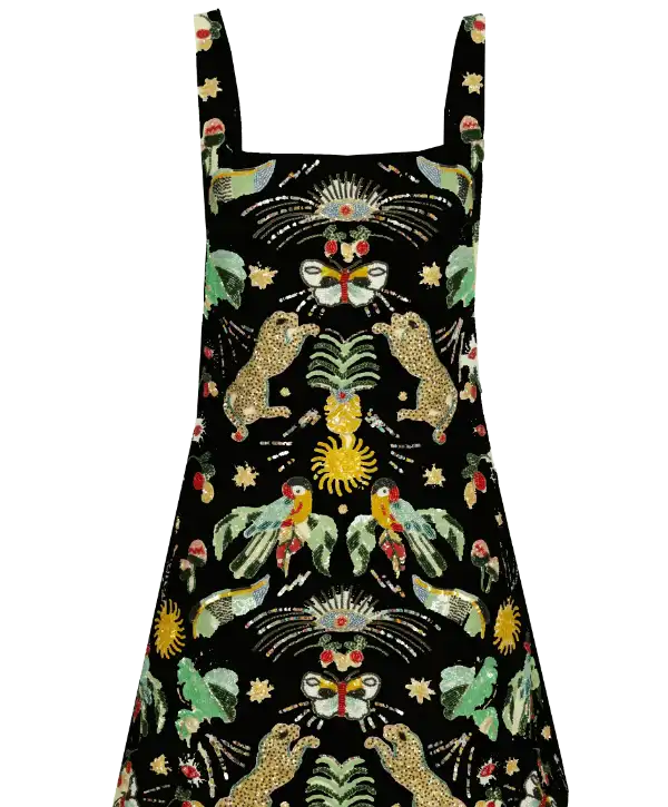 Aurelia Designer Dress Black