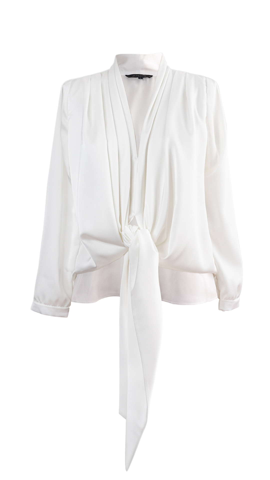 Nossa Bow Blouse - Blanco