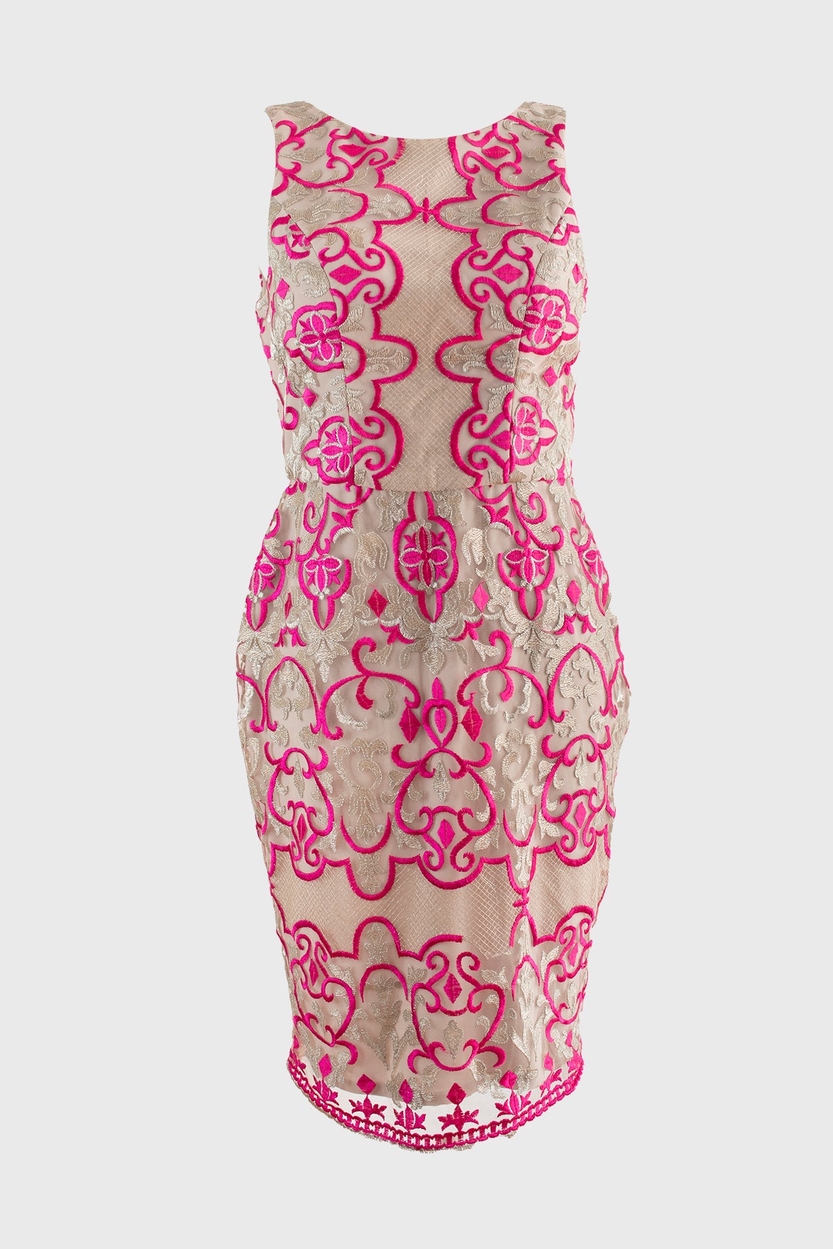 Pink Geometry Dress